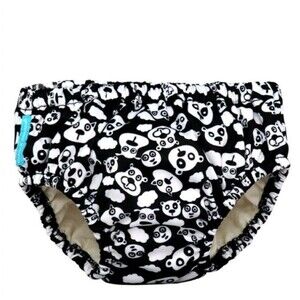 Charlie Banana Swim Diapers Training Pants Boys Size XL Blue White Bear